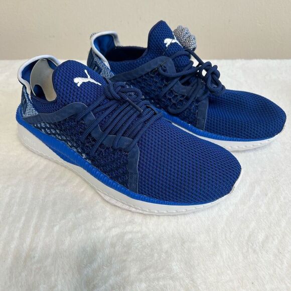 Puma Blue Netfit Tsugi Running Training Shoes 9.5 Men NEW - Picture 1 of 9